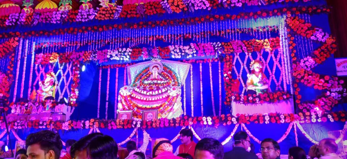 गुरुग्राम में सजा श्री श्याम बाबा का दरबार। द्रोण नगरी में रातभर गूंजे श्याम बाबा के भजन और जयकारे