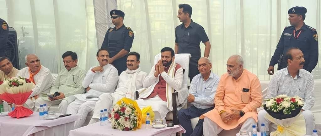 प्रधानमंत्री नरेंद्र मोदी के नेतृत्व में मजबूत और शक्तिशाली हुआ देश : नायब सिंह सैनी  करनाल प्रवास के दौरान कई कार्यक्रमों में शामिल हुए मुख्यमंत्री नायब सैनी