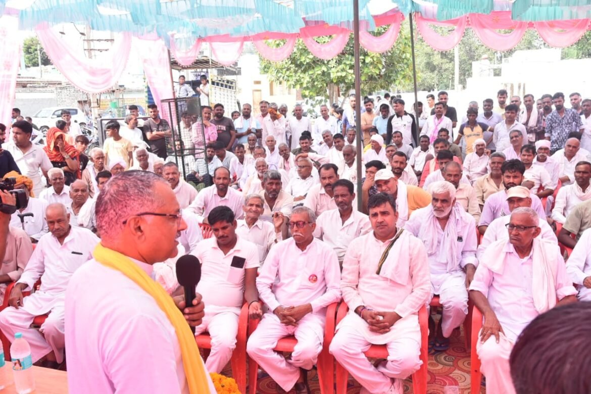 तोशाम हल्के की समस्याओं के निदान का मार्ग खोलेगा चुनाव चिन्ह गैस सिलेंडर : शशि परमार