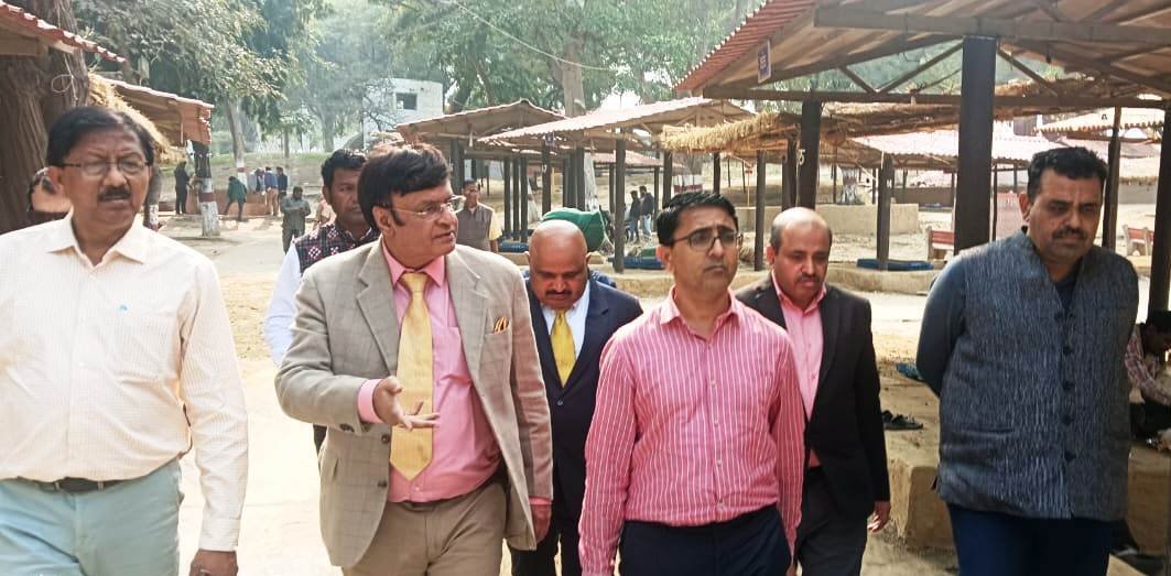 ओड़िसा के पर्यटन सचिव बलवंत सिंह ने किया सूरजकुंड मेला परिसर का दौरा, अधिकारियों को दिए जरूरी दिशा निर्देश