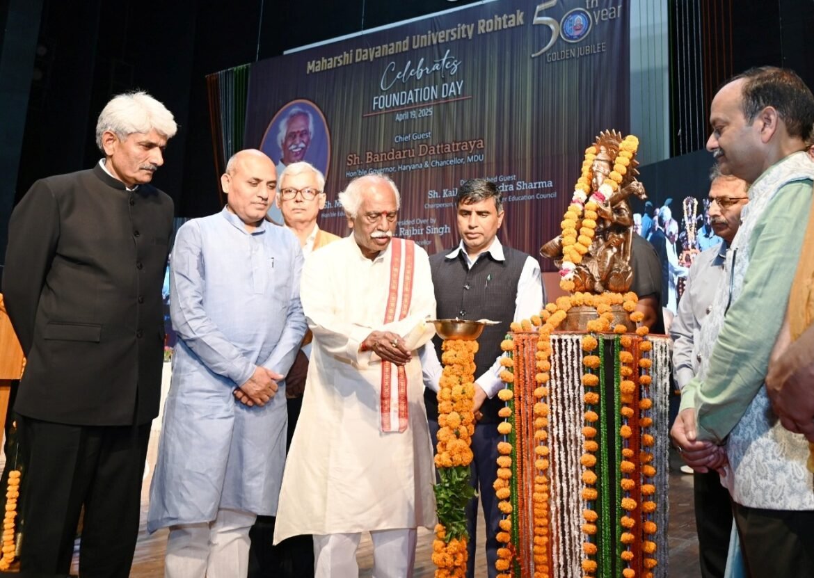 इन्नोवेटिव बनें और नवाचार को आगे बढ़ाएं विद्यार्थी- बंडारू दत्तात्रेय उच्च शिक्षण संस्थान मातृभाषा में दें डिग्री- राज्यपाल