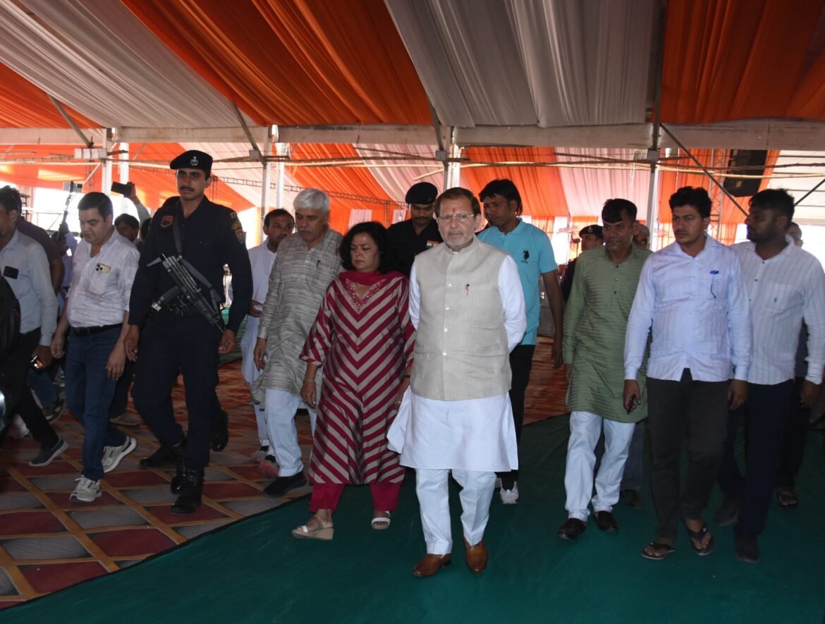 भगवान परशुराम जन्मोत्सव कार्यक्रम को लेकर तैयारियां पूरी, 15 एकड़ से अधिक जगह कार्यक्रम के लिए कवर :-