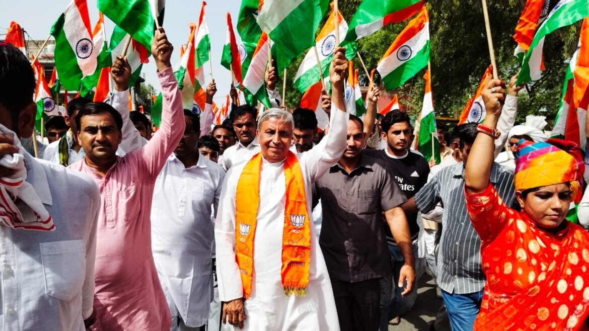 आतंकवादियों के ठिकानों को ध्वस्त करके पाकिस्तान के घुटने टिकवाकर भारतीय सेना के साहस और पराक्रम से पूरी दुनिया हुई अचंभित : पूर्व मंत्री जेपी दलाल