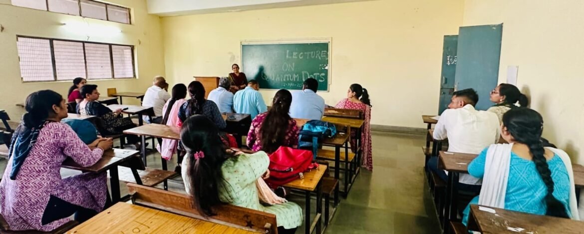 बाबा मस्तनाथ विश्वविद्यालय में “क्वांटम डॉट्स” विषय पर व्याख्यान प्रस्तुत