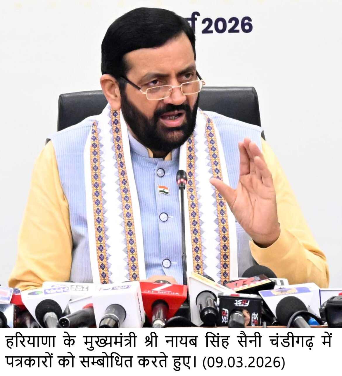 आप और कांग्रेस का चुनावी-रेवड़ी बांटने की कल्चर रहा है : नायब सिंह सैनी