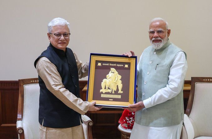 महाराष्ट्र के राज्यपाल ने प्रधानमंत्री से मुलाकात की