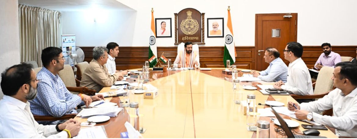 मुख्यमंत्री नायब सिंह सैनी ने वीडियो कॉन्फ्रेंसिंग के माध्यम से की नीट (यूजी) परीक्षा की तैयारियों की समीक्षा