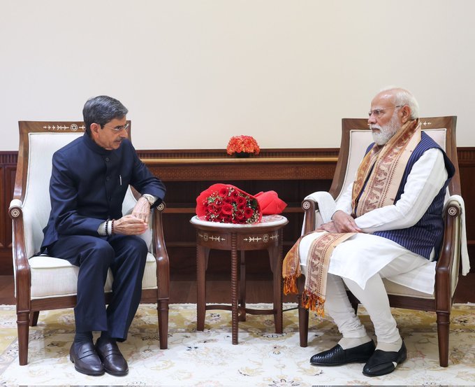 पश्चिम बंगाल के राज्यपाल ने प्रधानमंत्री से मुलाकात की