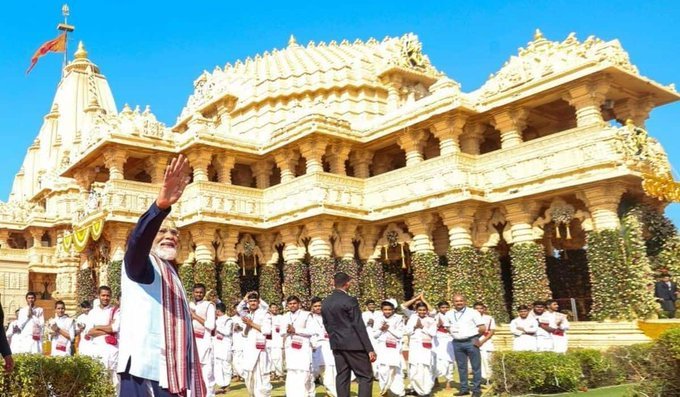 प्रधानमंत्री ने सोमनाथ की आगामी यात्रा पर एक संपादकीय लेख लिखा है