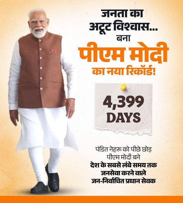मोदी जी के कार्यकाल के 12 वर्ष भारत के स्वाभिमान, सांस्कृतिक पुनर्जागरण और देश को गुलामी की मानसिकता से मुक्त करने के रहे हैं