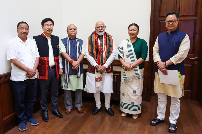 प्रधानमंत्री ने अरुणाचल प्रदेश और नागालैंड के सांसदों के साथ बाढ़ की स्थिति की समीक्षा की