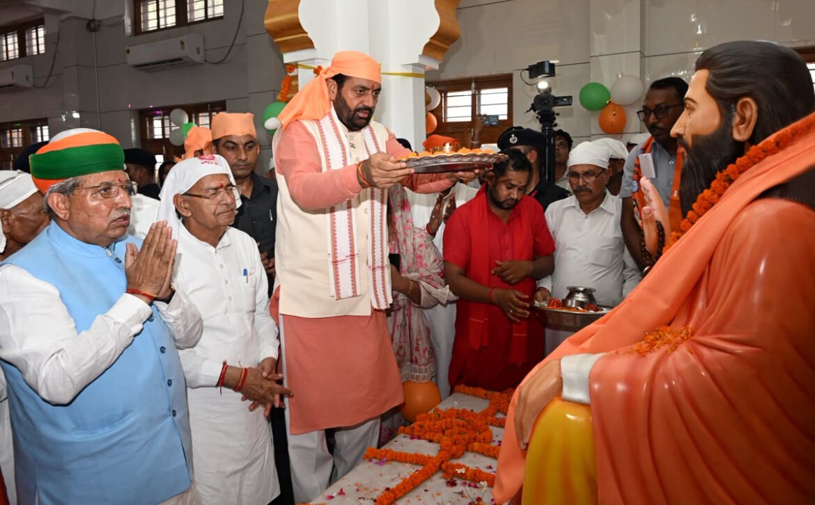 संत शिरोमणि गुरु रविदास जी की शिक्षाएं सदियों से कर रहीं मानवता का मार्गदर्शन: मुख्यमंत्री