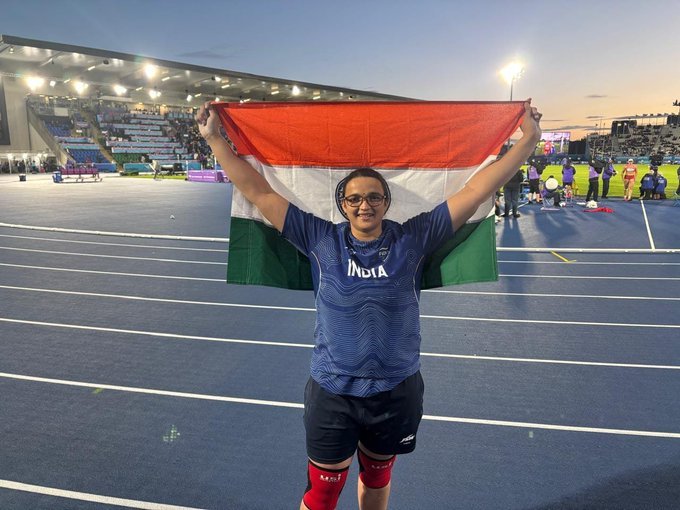 प्रधानमंत्री ने राष्‍ट्रमंडल खेल 2026 में महिला डिस्कस थ्रो में कांस्‍य पदक जीतने पर सीमा को बधाई दी