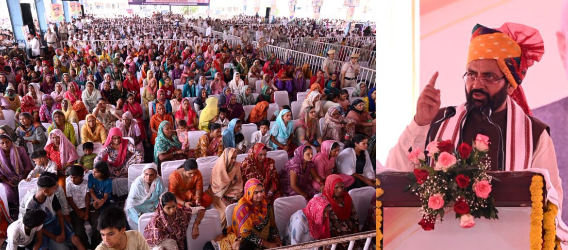 डबल इंजन सरकार तिगुनी गति से करवा रही हरियाणा का विकास: मुख्यमंत्री