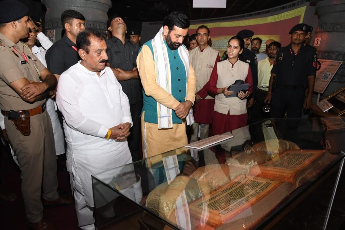 विश्व के जिस नागरिक ने जीवंत महाभारत देखनी है वो कुरुक्षेत्र के महाभारत अनुभव केंद्र ज्योतिसर में आए: नायब सिंह सैनी