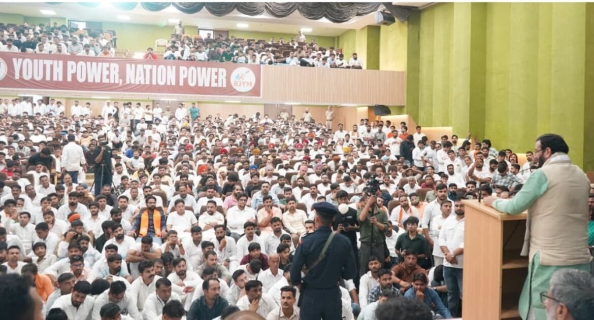 युवा शक्ति हरियाणा के विकास और विकसित भारत की सबसे बड़ी ताकत — मुख्यमंत्री नायब सिंह सैनी