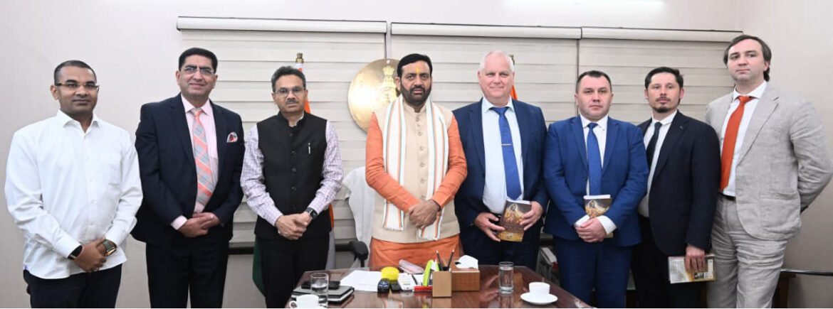मुख्यमंत्री नायब सिंह सैनी से रूस के उच्च स्तरीय प्रतिनिधिमंडल ने की मुलाकात, उन्नत ड्रोन तकनीक में भारत-रूस संयुक्त उद्यमों की संभावनाओं पर हुई चर्चा