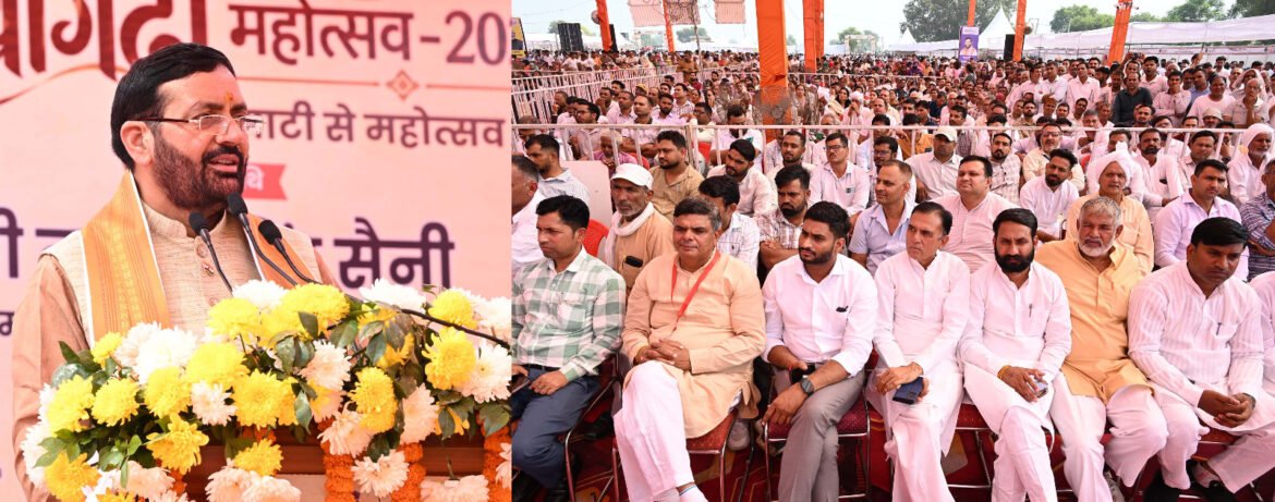 राखीगढ़ी ऐतिहासिक स्थल हजारों वर्ष पुरानी पहचान, आत्मीयता और स्वाभिमान का प्रतीक — मुख्यमंत्री नायब सिंह सैनी